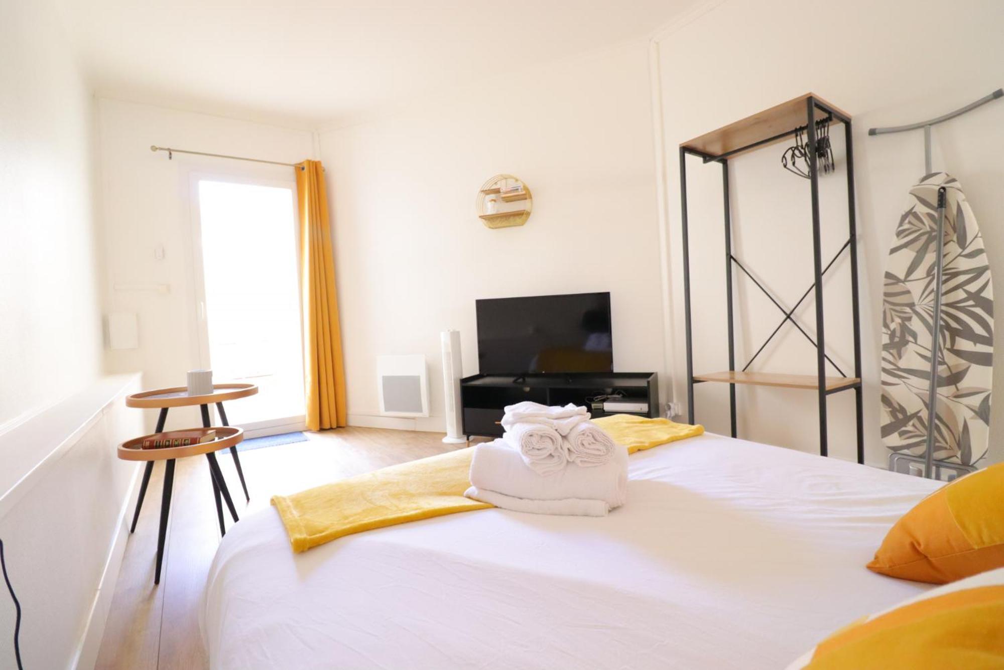 Le Neo - Studio Chic Avec Sa Cour Privative Et Fibre Bergerac Cameră foto