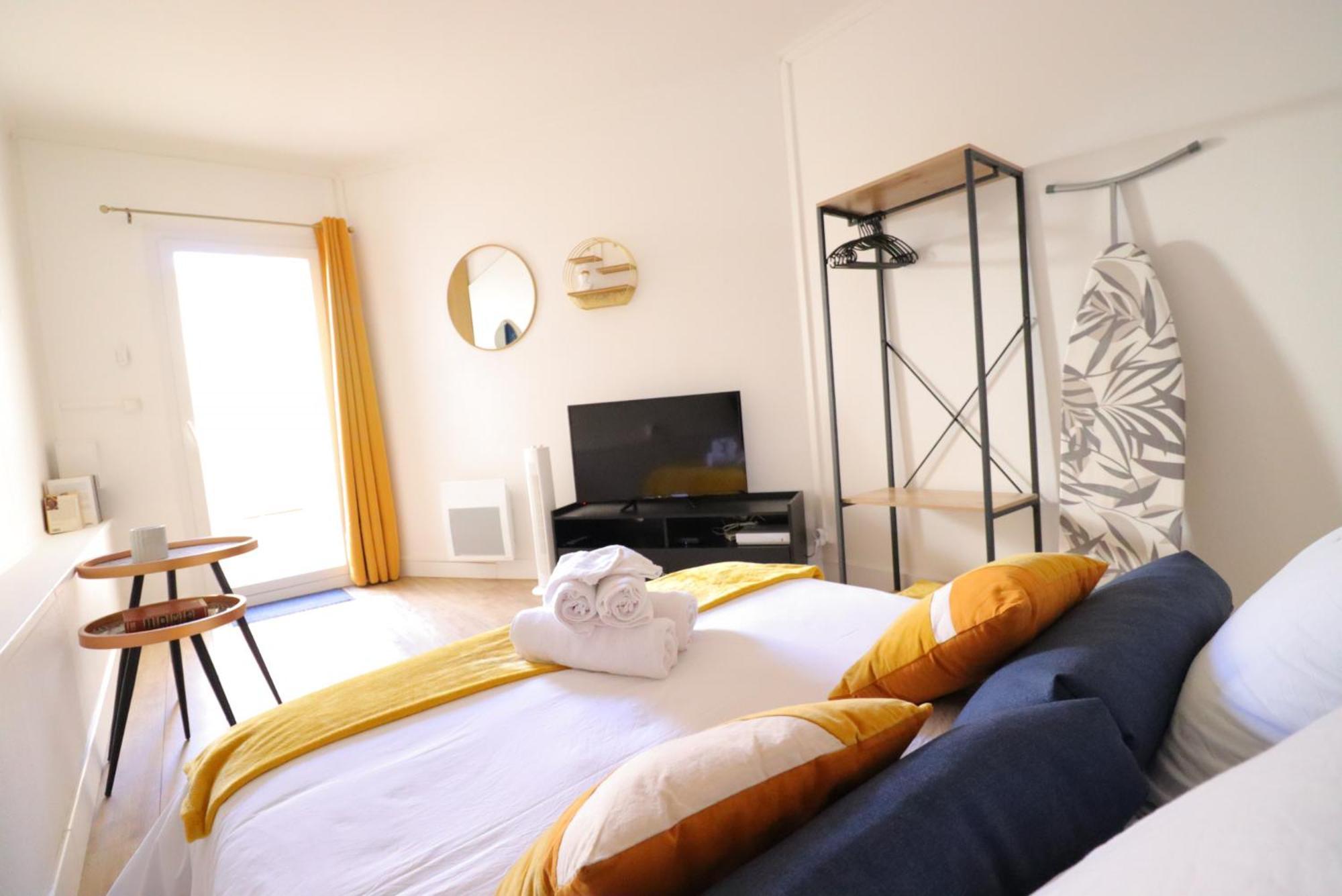 Le Neo - Studio Chic Avec Sa Cour Privative Et Fibre Bergerac Cameră foto