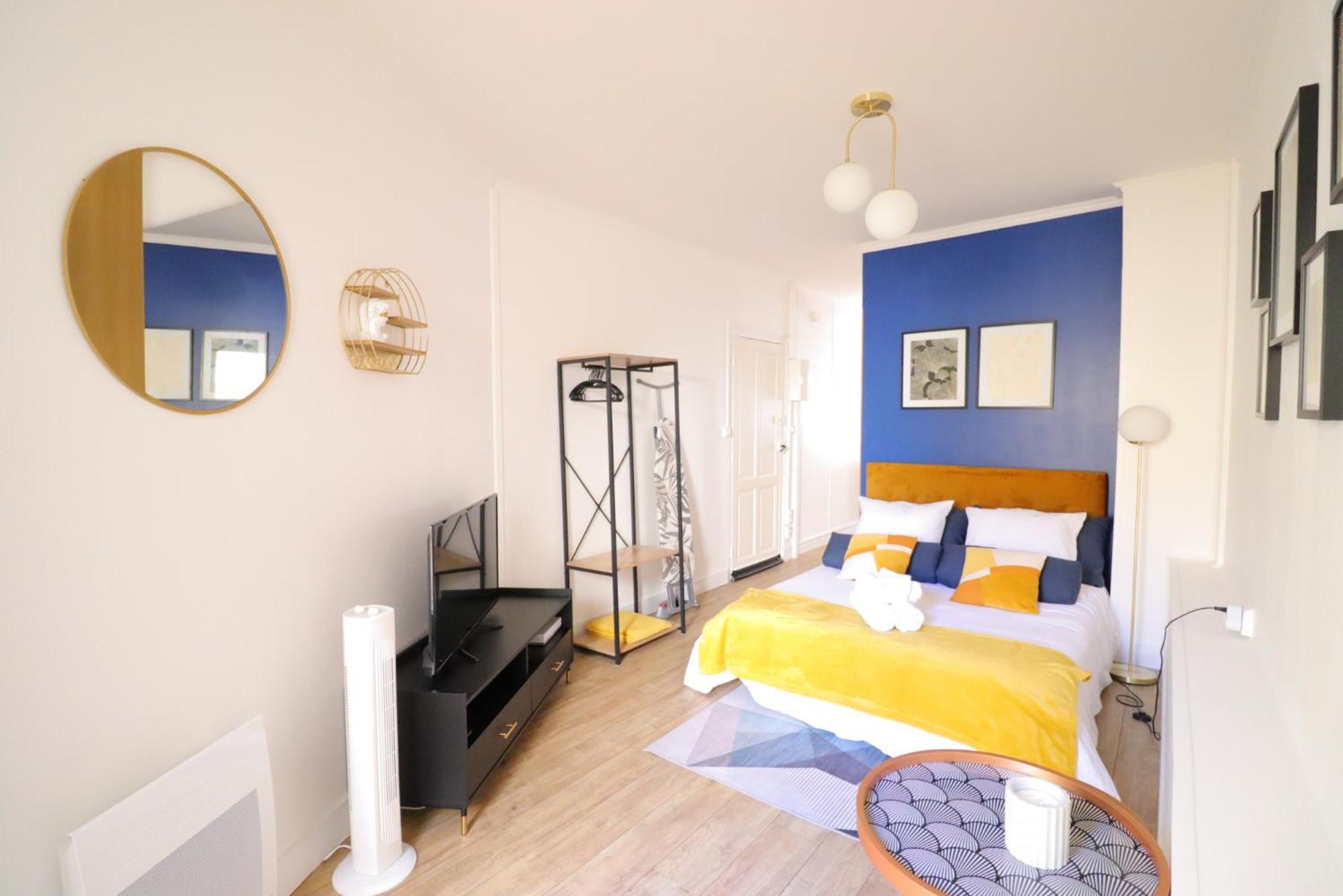 Le Neo - Studio Chic Avec Sa Cour Privative Et Fibre Bergerac Cameră foto