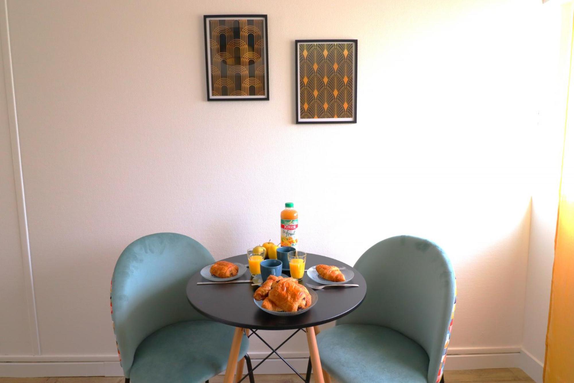 Le Neo - Studio Chic Avec Sa Cour Privative Et Fibre Bergerac Cameră foto